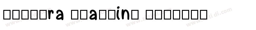 Gestura Headline TRI字体转换